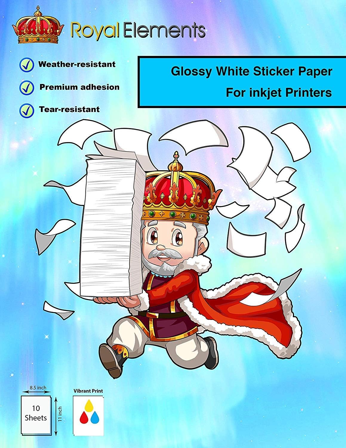 shiny printable vinyl