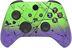 Hand Airbrushed Fade Custom Controller Compatible