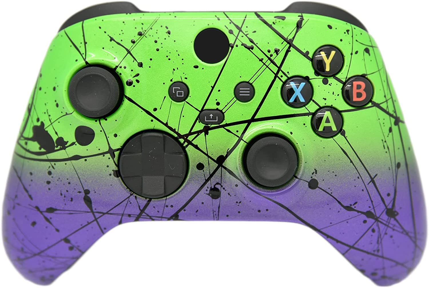 Hand Airbrushed Fade Custom Controller Compatible