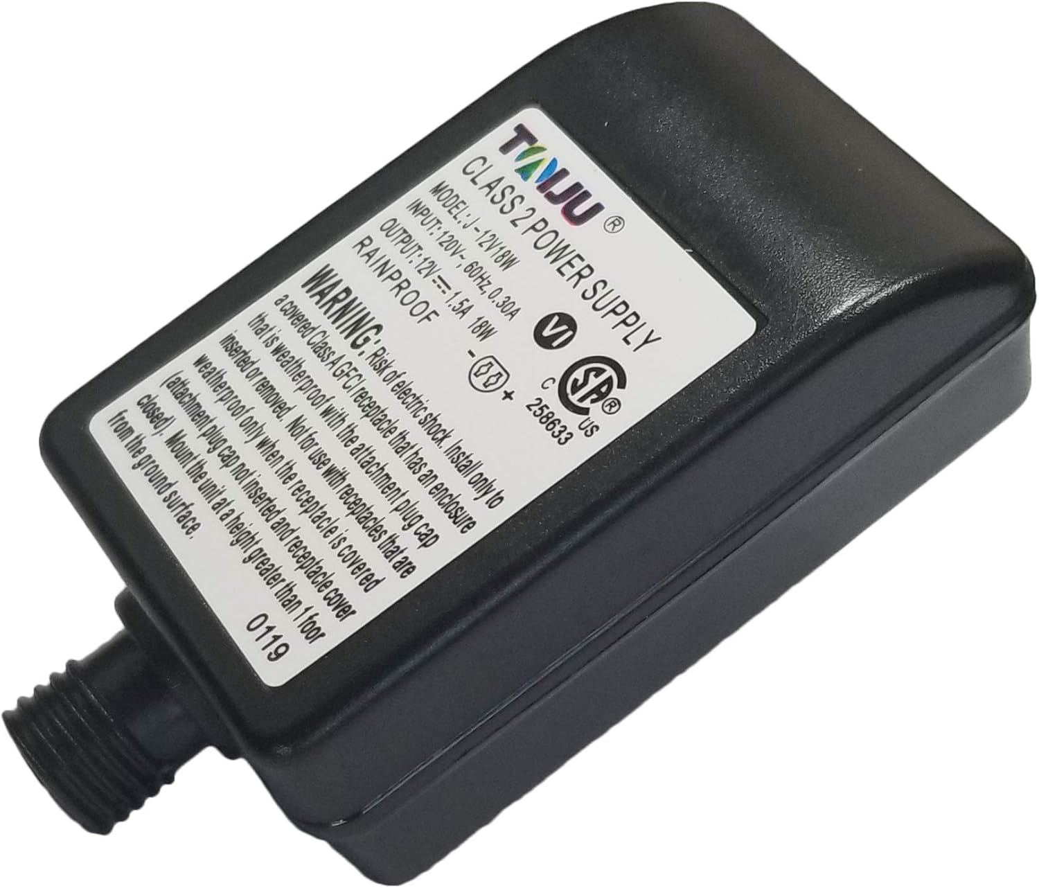 Amazon Com Replacement Yard Inflatable Adapter Power Supply Adaptor 12vdc 1 5a 1500ma 1 5amp Csa Listed 12v For Home Lawn Yard Garden Holiday Inflatable Decorations Taiju Garden Outdoor