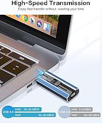 EATOP USB3.0 Flash Drive 128GB Phone Memory Stick