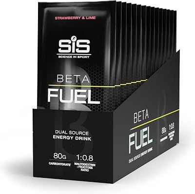Science in Sport BetaFuel 80 Dual Source Energy Drink Strawberry Lime 80g x15