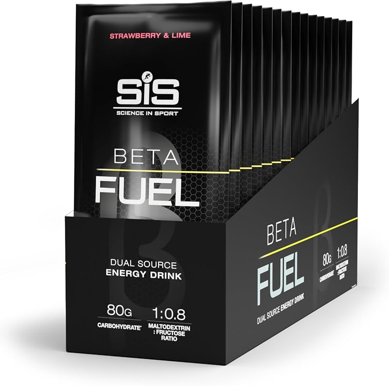 Science in Sport BetaFuel 80 Dual Source Energy Drink Strawberry Lime 80g x15