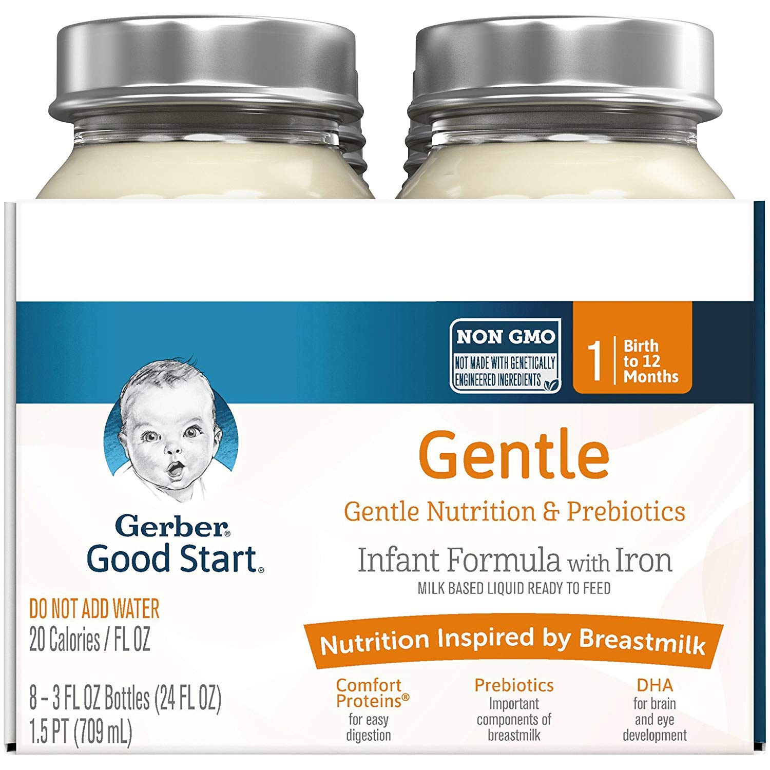 Feed Gerber Good Start Gentle Oz Bottles Nestle Gerber Good Start