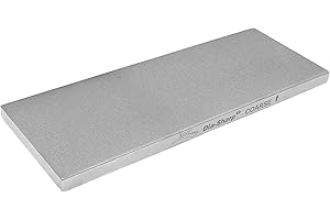 DMT (DIAMOND MACHINING TECHNOLOGY) DMT D8C Dia-Sharp Bench Stone, Diamond Knife Sharpener, Coarse (325), Flat Sharpening, Non-Slip Knife Sharpener, Made in the USA, 8" x 3" x 0.38"