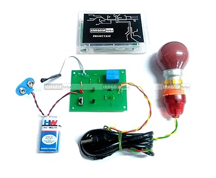 INSIGNIA LABS Sensor Based Ac Light Bulb Control Project Kit