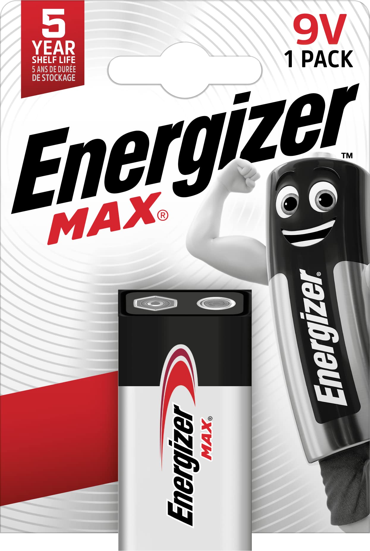 Energizer MAX Alkaline 9V Battery