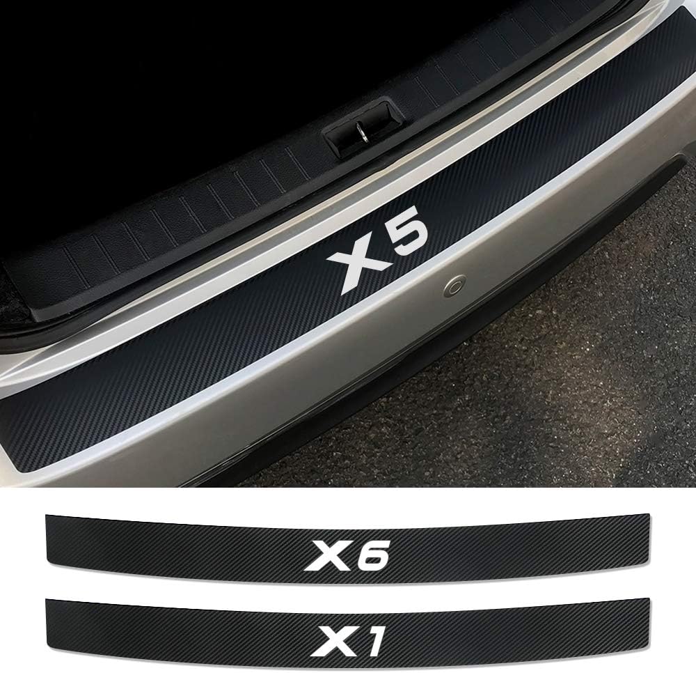 Auto Trunk Rear Guard Plate Sticker Car Rear Bumper Accessories, For BMW X5 E70 E53 F15 X3 F25 X6 F16 E71 X1 F48 E84 X2 X4 F26 X7