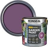 Ronseal Garden Paint Purple Berry 2.5 Litre GPPB25L