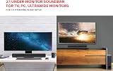 Creative Stage 2.1 Channel Under-Monitor Soundbar with Subwoofer Bluetooth view 2