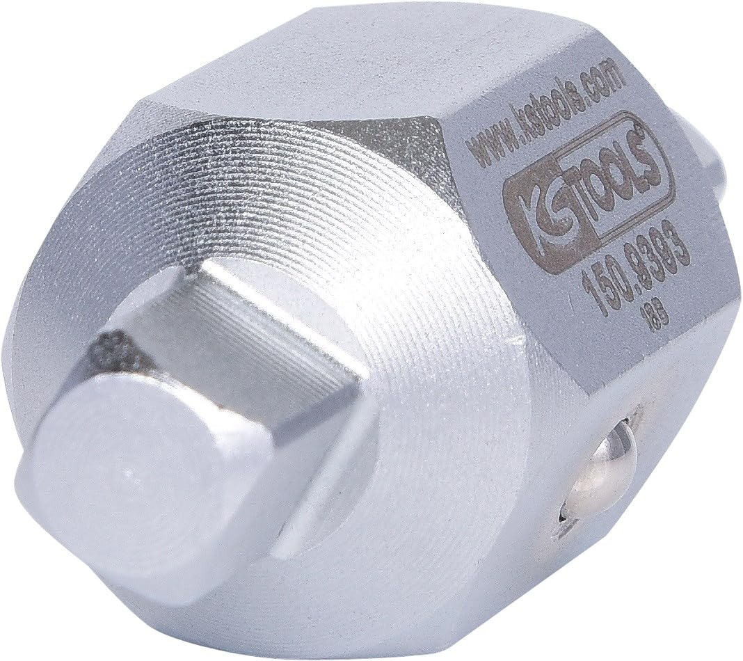 KS Tools 150.9393 Drain plug key, 8mm+3/8" square
