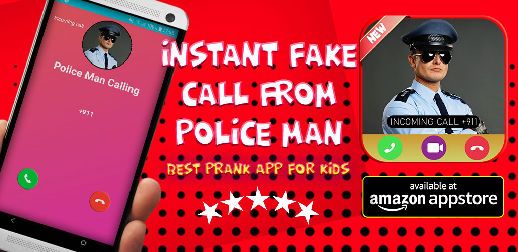Amazon Com Police Man Calling You Fake Phone Game Calls And Fake Text Message Id Pro Prank 2020 Apps Games