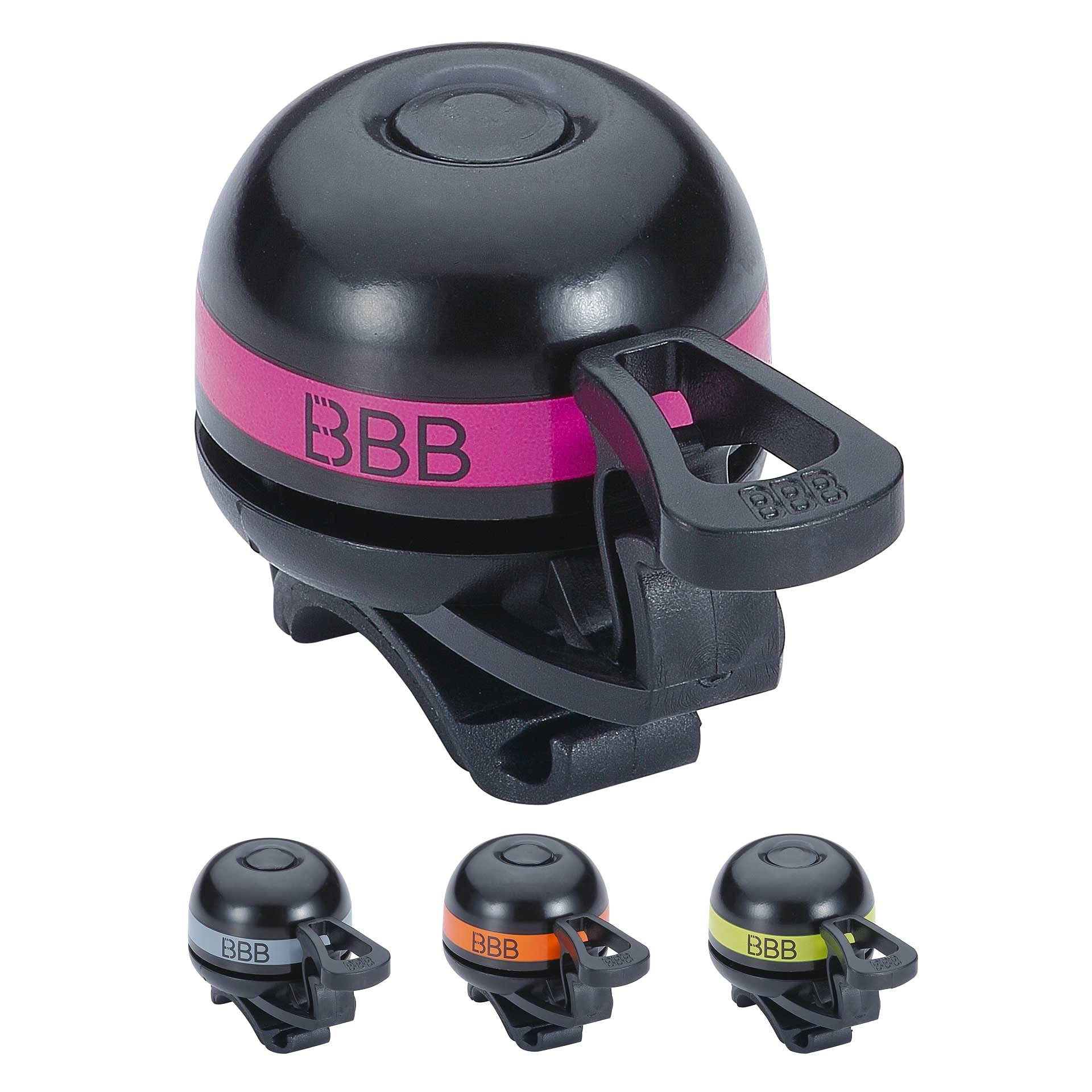 Bbb Cycling Unisex's BBB-14_black/magenta Bells, One Size