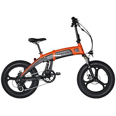 Mountain Bike Maxfoot Folding Bike MaxFoot 500W Folding Electric