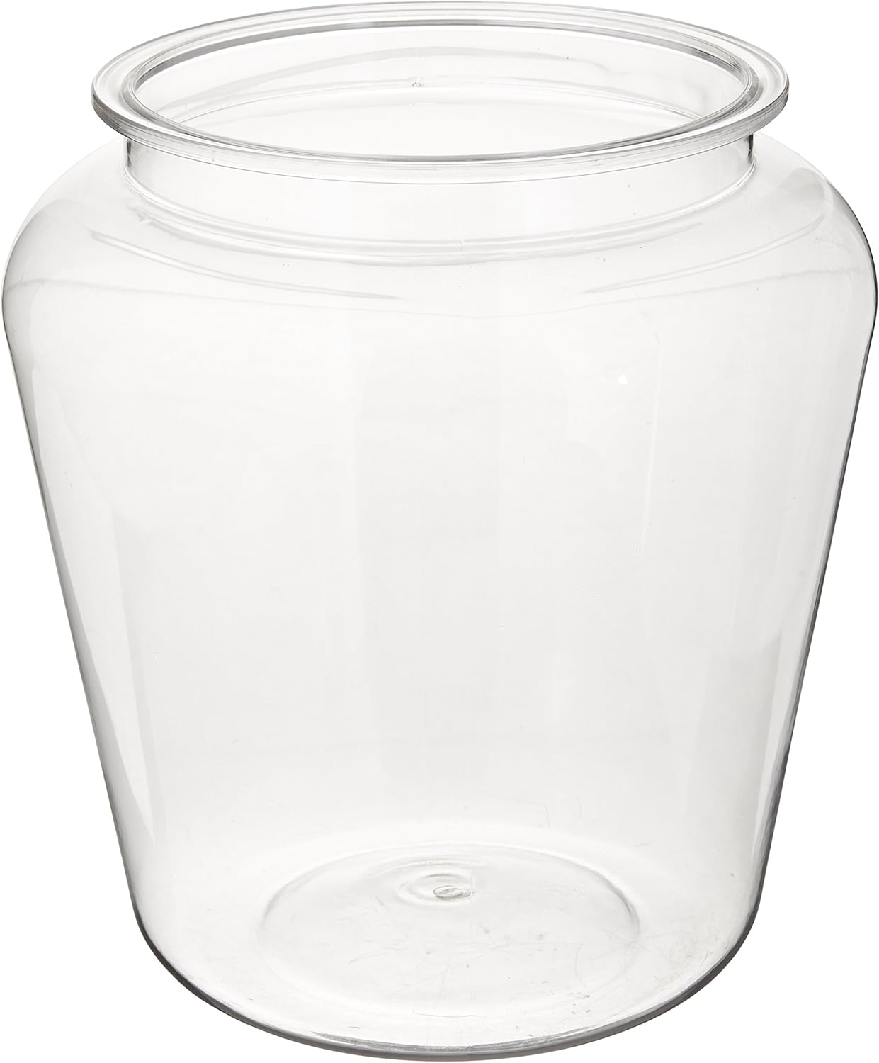 Koller Products 1Gallon Fish Bowl, Shatterproof Plastic with Crystal