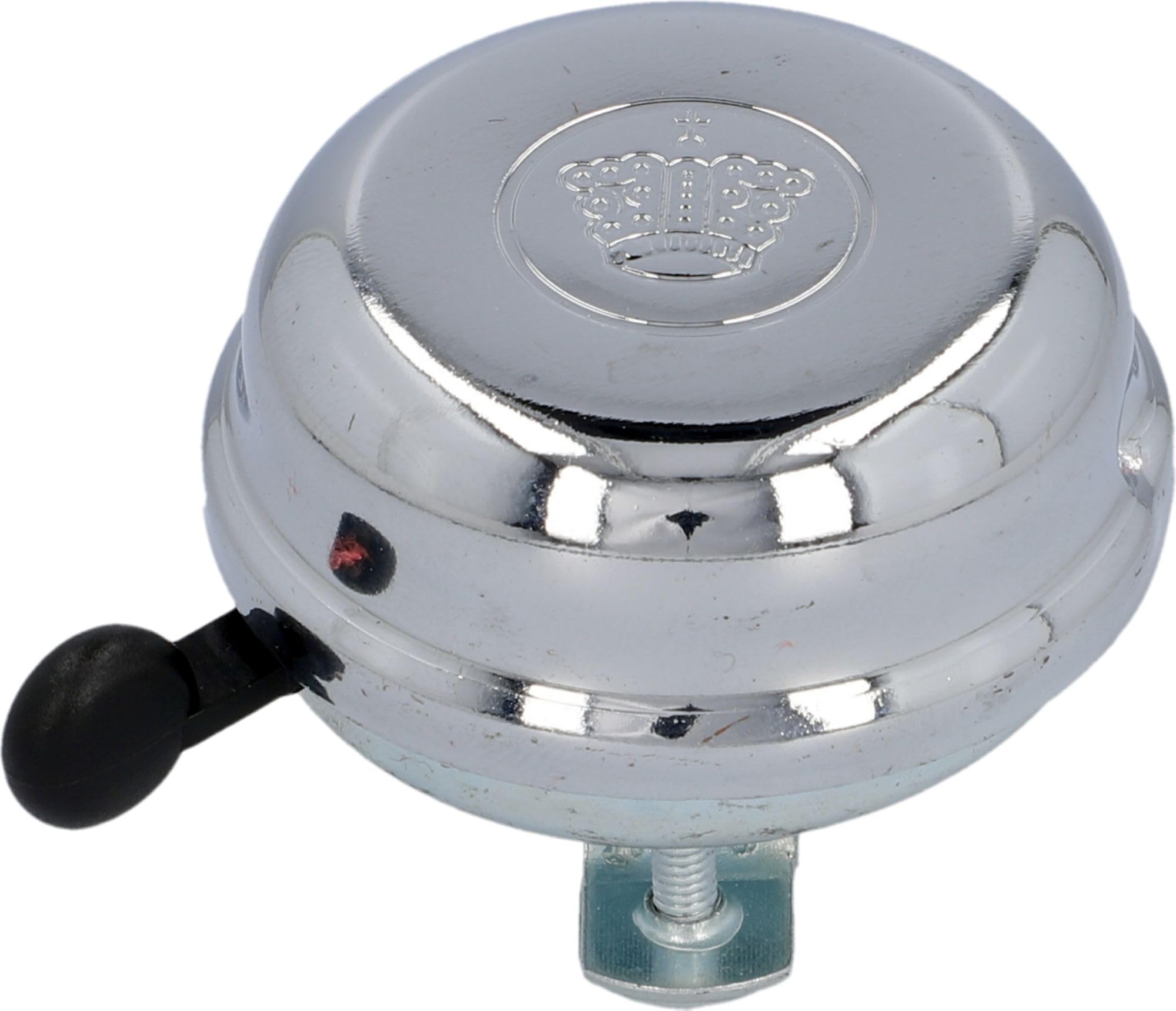 Fischer Unisex Chrome Bicycle Bell, Silver/Chrome, One Size EU