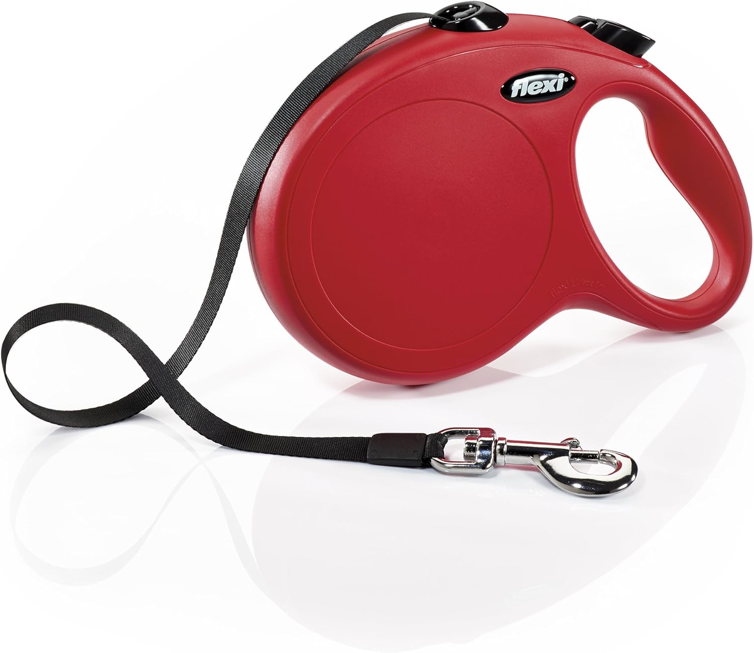 Classic Tape Retractable Leash, Red 