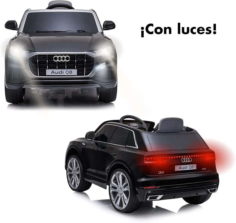 - Elektroauto Audi Q8 Schwarz 12V (Famous 800.013.444) — photo 6 sur 8
