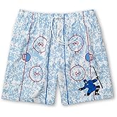 ChalkTalkSPORTS Hockey Swim Trunks | Swim Board Shorts | Youth and Adult Sizes