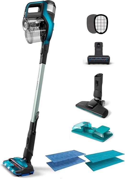 Philips FC6904/01 SpeedPro Max Aqua Cordless Vacuum Cleaner with Mop