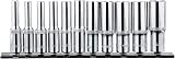 Blue Spot Tools 01540 1/4 Inch Deep Metric Socket Set with Rail - Chrome view 5