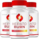Hepato Burn Capsules, Official Hepato Burn Supplement Pills, Overall Health Support, All Natural Keto Capsule to Sustain Active Lifestyle & Fitness Goals, Premium HepatoBurn Reviews (3 Pack)