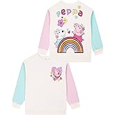Peppa Pig Sweatshirt | Cotton Girls Sweatshirt | Long Sleeve Girls Sweater | Glittery Kids Jumper