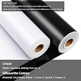 Lya Vinyl Permanent Self-Adhesive Vinyl 12x40 ft Matte White for Cricut view 3