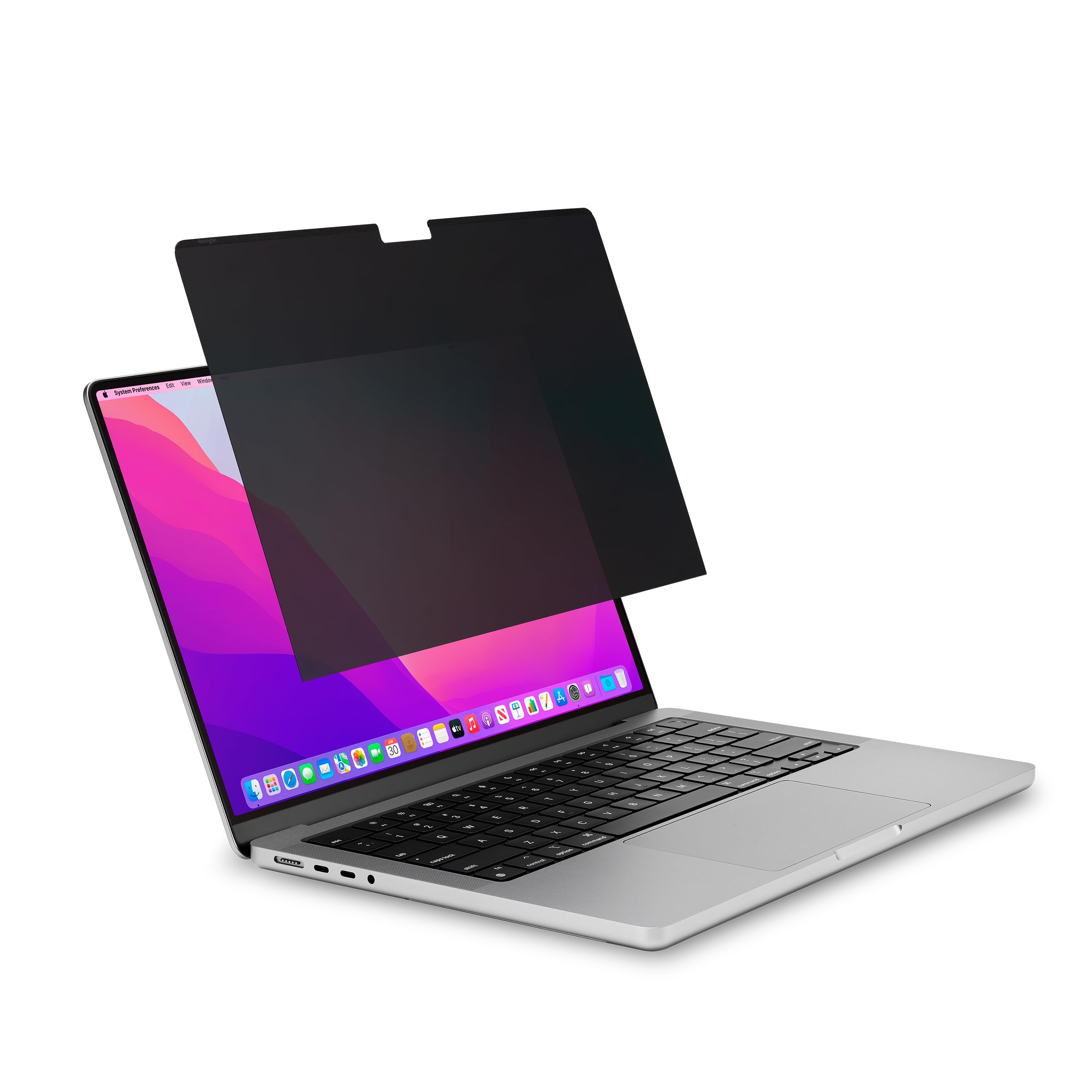 Photo 1 of Kensington MP16 Magnetic MacBook Pro Privacy Screen for 16 inch MacBook Pro (2021-2024, M1, M2, M3, M4, Pro, Max), Removable Laptop Privacy Screen, Anti Glare Blue Light MacBook Mac Screen Protector