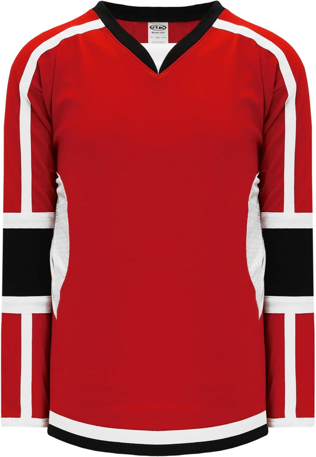 red white black jersey