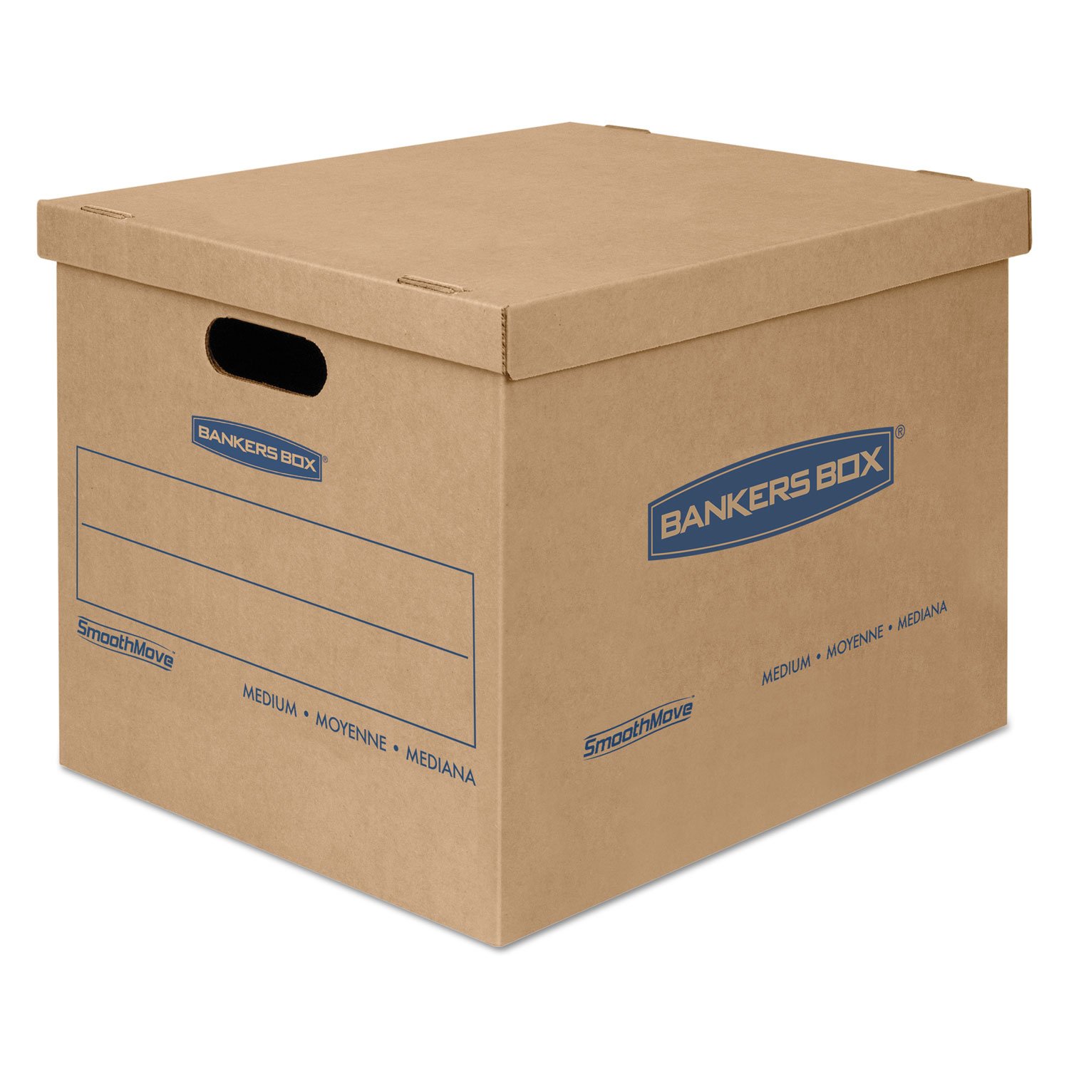 Bankers Box 20-Pack Small Classic Moving Boxes with Reinforced Handles