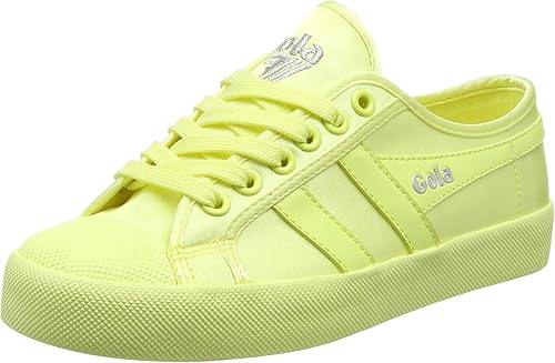 yellow neon trainers