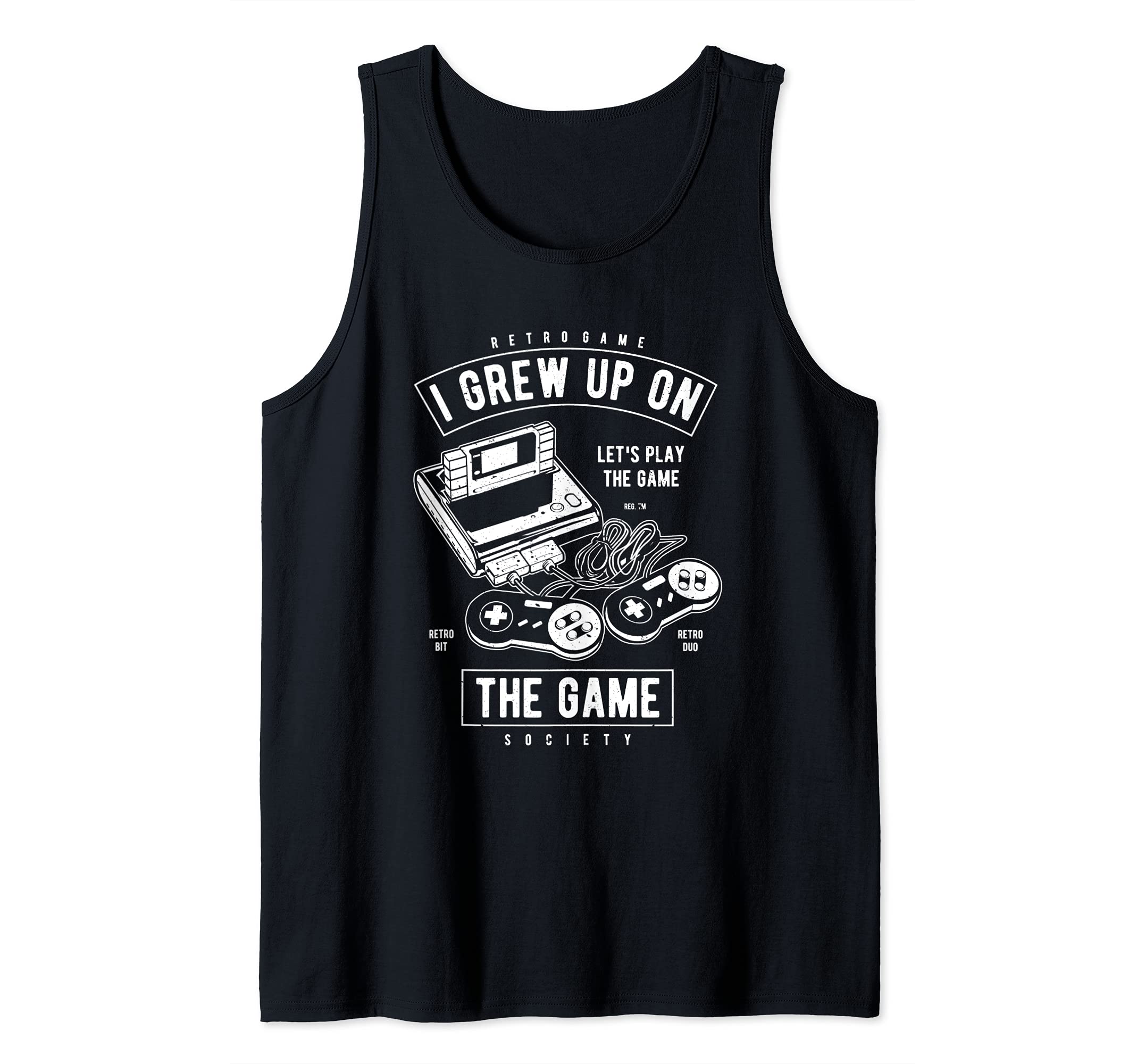 I grew up on the game - Let's play the game - Gaming gift Tank Top