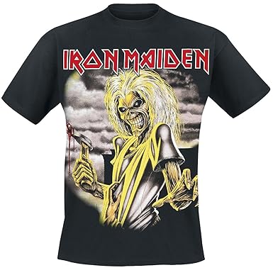 iron maiden maglia