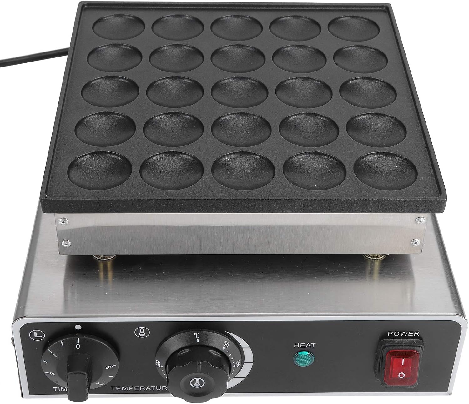 Commercial Electric French Muffin Machine, Stainless Steel