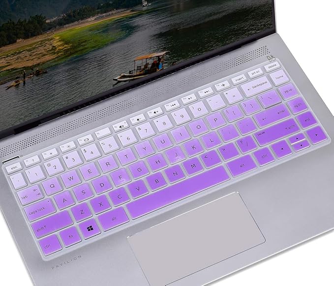 Keyboard Cover Protector Compatible HP Pavilion x360 14 Keyboard Cover