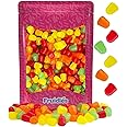 Fruidles Assorted Fruit JuJu Jelly Drops, Delicious Gummy Candy, Gluten-Free, Fun and Festive Holiday Snacking, Party Favor (Half-Pound)