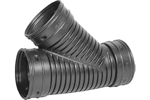 Advanced Drainage Systems 0622AA Corrugated Singlewall Pipe Wye, 6"