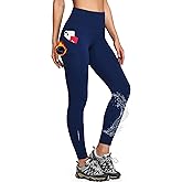 Ewedoos Womens Fleece Lined Leggings Water-Resistant Thermal Winter Fleece Leggings for Women with Pockets Ski Hiking