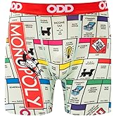 Odd Sox Men's Boxer Brief, Monopoly Board Game, Fun Novelty Underwear