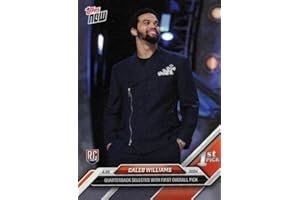 GENERIC 2024 Topps Now Draft Football #D-1 Caleb Williams Rookie Card - His 1st Official Rookie Card