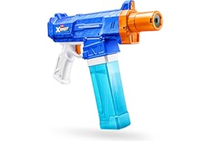 XSHOT Water Turbo Stream Motor Soaker by ZURU – Motorized Water Blaster with Fast-Fill Tech, LED Barrel & Rechargeable Batter