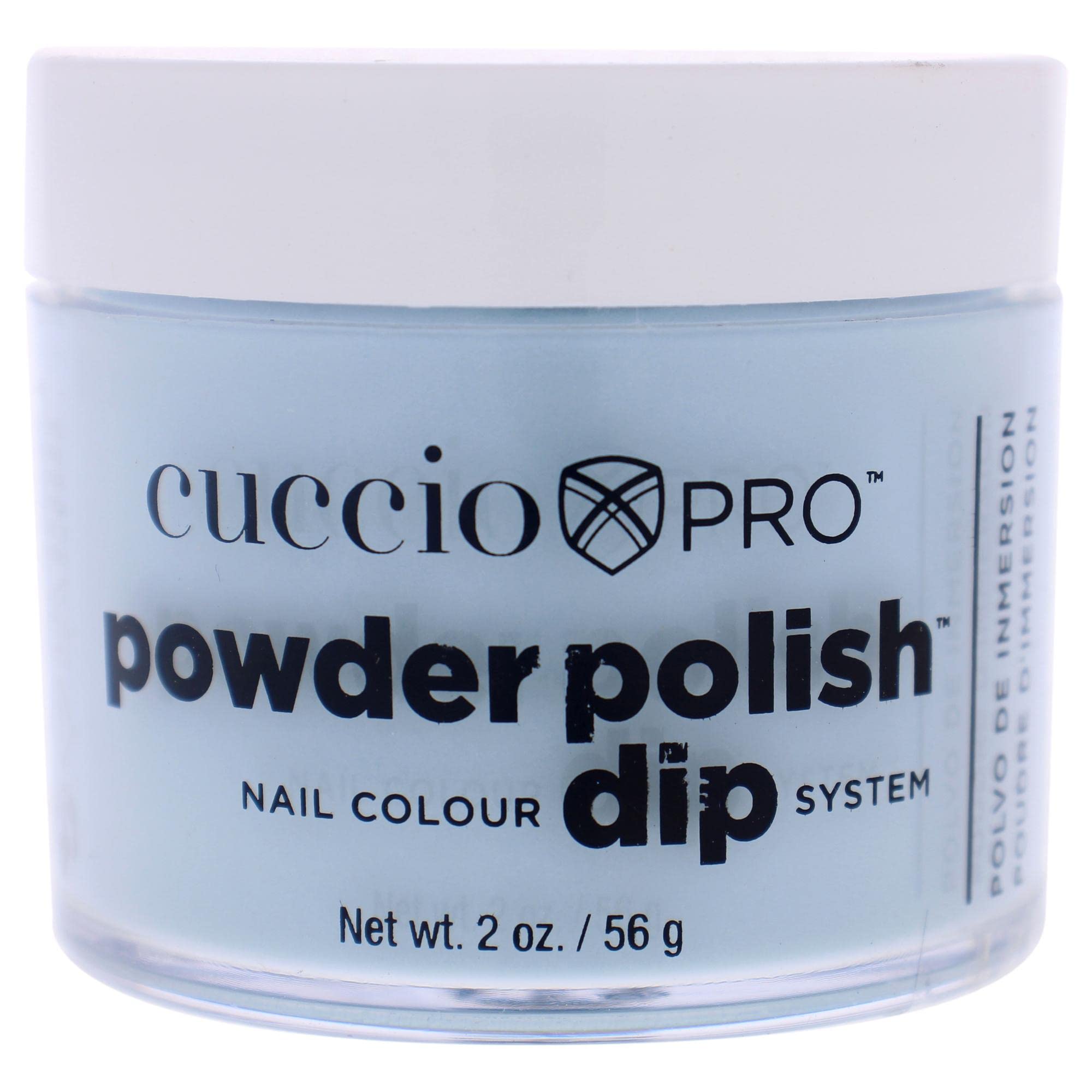 Cuccio - Pro Powder Polish Nail Colour Dip System - Denim Blue - for Women - Nail Powder - 2 oz — image 1
