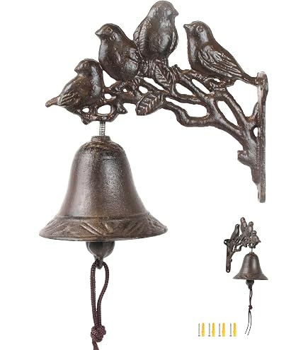 Cloche De Table En Bronze - Forme Tête De Chien Basset, Hauteur 10 Cm, Sonnette Décorative