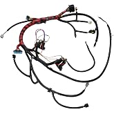 JDMSPEED New Engine Wiring Harness W/O Cali Replacement for Ford Super Duty F250 F350 1999 2000 2001 7.3L Diesel Replace F81Z12B637EA F81Z-12B637-EA