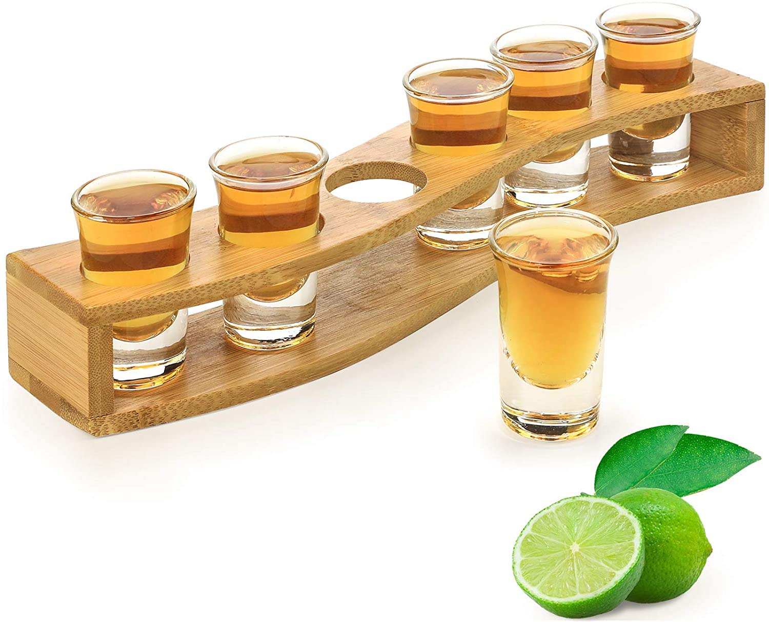 Buy Shop 27 Shot Glass Set with Heavy Base Bulk, 30 ML, Clear Glasses