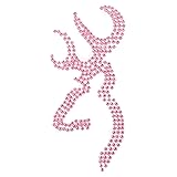 Browning Buckmark Decal | Pink Rhinestone