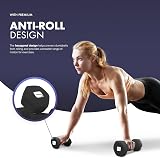 KAYMAN Neoprene Dumbbell Pair 10kg Anti-Slip Hex Edges Water-Resistant view 5