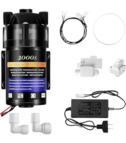Max Water 100 GPD Reverse Osmosis Booster Pump + Transformer – Model 105014