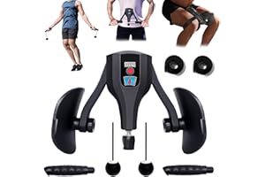 LIVOANA Thigh Master 0-132 lbs Adjustable Resistance - Inner Thigh Exerciser for Men& Women, Thigh Trainer Pelvic Floor Muscle Kegel Exerciser, Butt/Leg Slimmer Excerciser Devices/Trainer